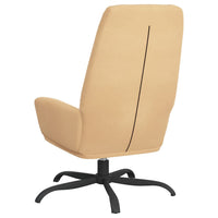 Thumbnail for Relaxsessel Creme Wildleder-Optik