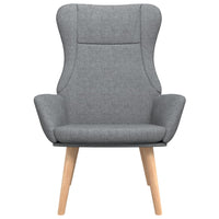 Thumbnail for Relaxsessel Hellgrau Stoff