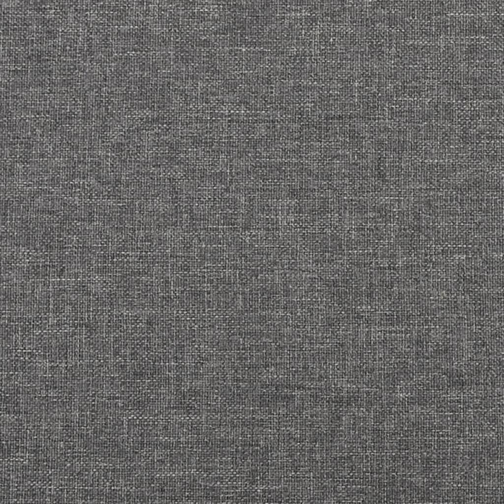 Fußhocker Hellgrau 45x29,5x35 cm Stoff