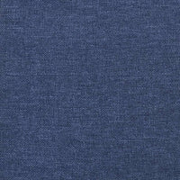 Thumbnail for Fußhocker Blau 45x29,5x35 cm Stoff