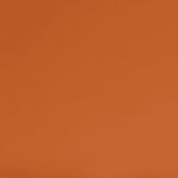 Thumbnail for Fußhocker Creme/Orange 45x29,5x39 cm Stoff und Kunstleder