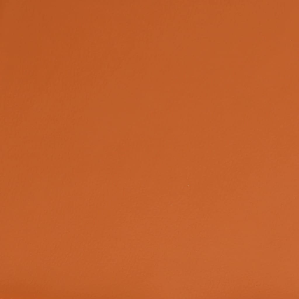 Fußhocker Blau/Orange 45x29,5x35 cm Stoff und Kunstleder