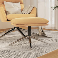 Thumbnail for Fußhocker Creme 60x60x39 cm Mikrofasergewebe