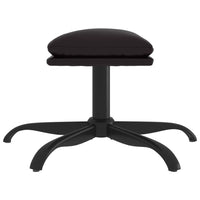 Thumbnail for Fußhocker Schwarz 60x60x39 cm Kunstleder