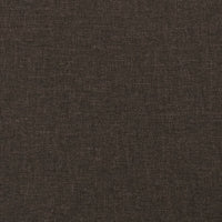 Thumbnail for Fußhocker Braun 60x60x39 cm Stoff und Kunstleder