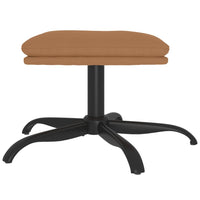 Thumbnail for Fußhocker Taupe 60x60x39 cm Mikrofasergewebe