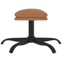 Thumbnail for Fußhocker Taupe 60x60x39 cm Mikrofasergewebe