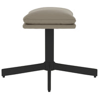 Thumbnail for Fußhocker Hellgrau 60x60x39 cm Samt