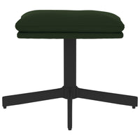 Thumbnail for Fußhocker Dunkelgrün 60x60x39 cm Samt