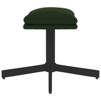 Thumbnail for Fußhocker Dunkelgrün 60x60x39 cm Samt