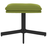 Thumbnail for Fußhocker Hellgrün 60x60x39 cm Samt