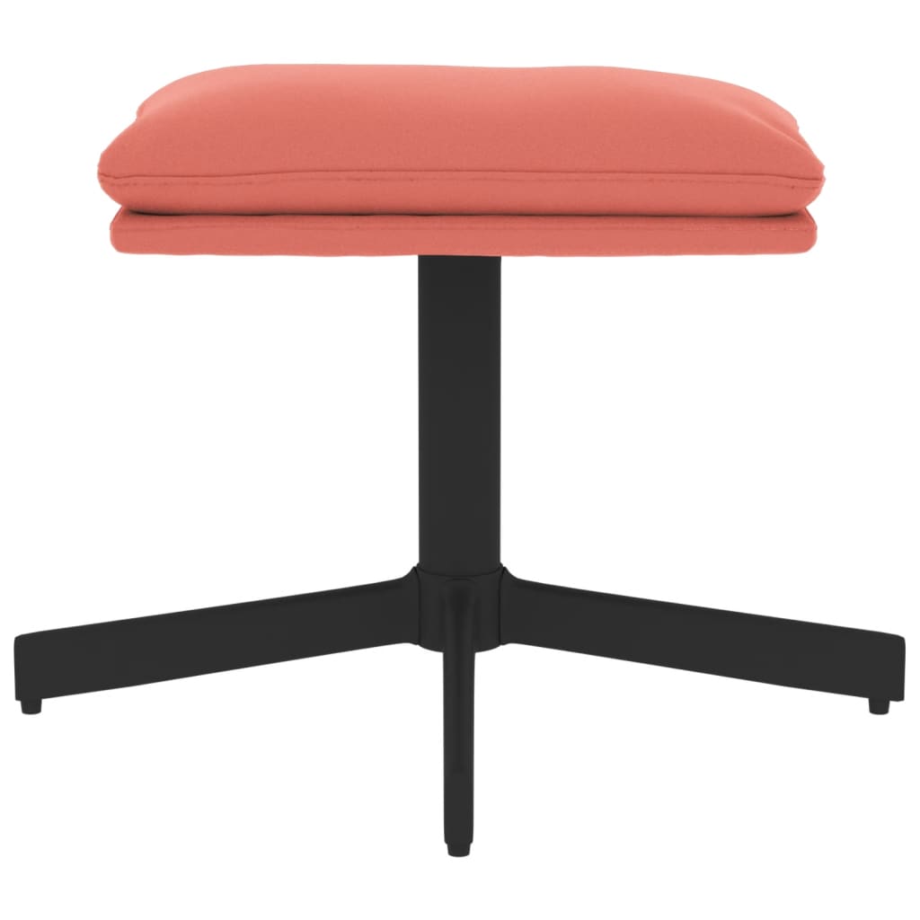 Fußhocker Rosa 60x60x39 cm Samt