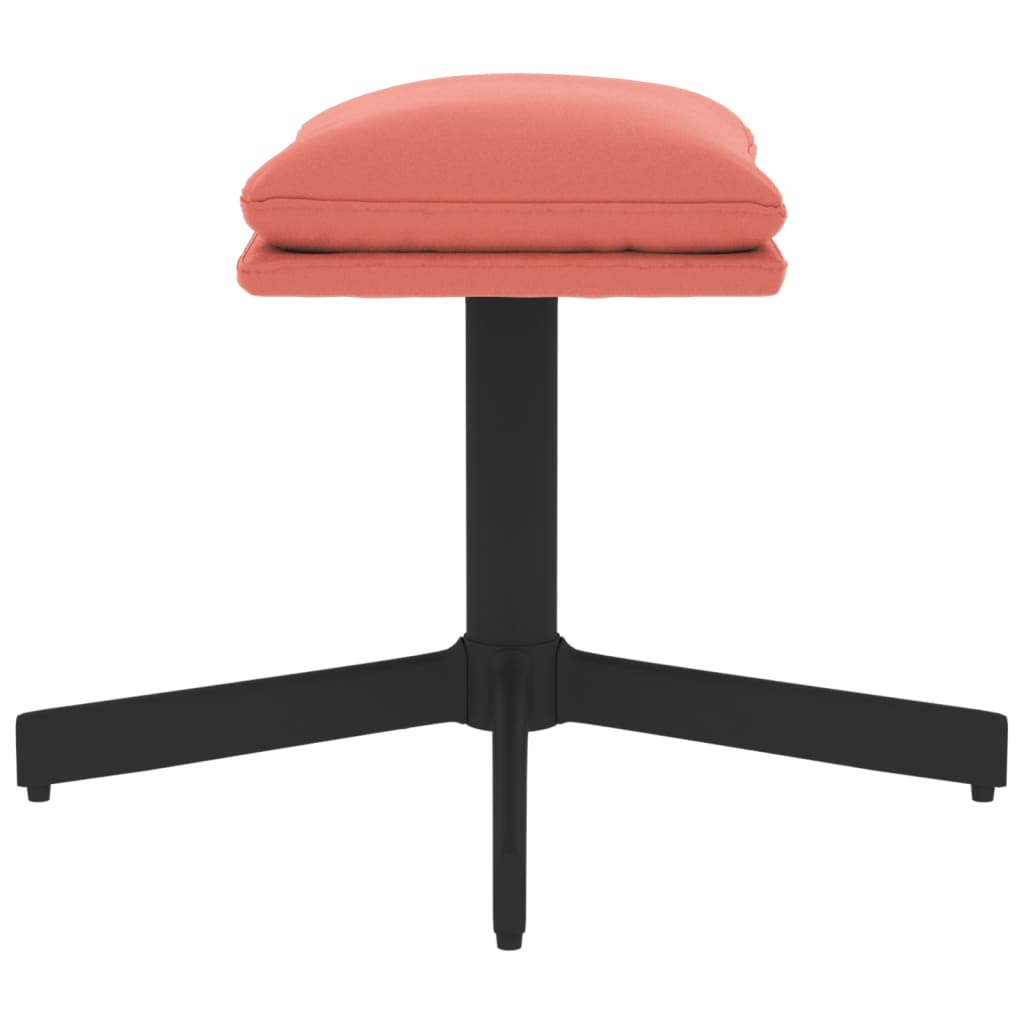 Fußhocker Rosa 60x60x39 cm Samt