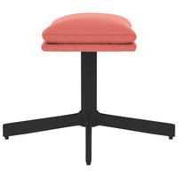 Thumbnail for Fußhocker Rosa 60x60x39 cm Samt