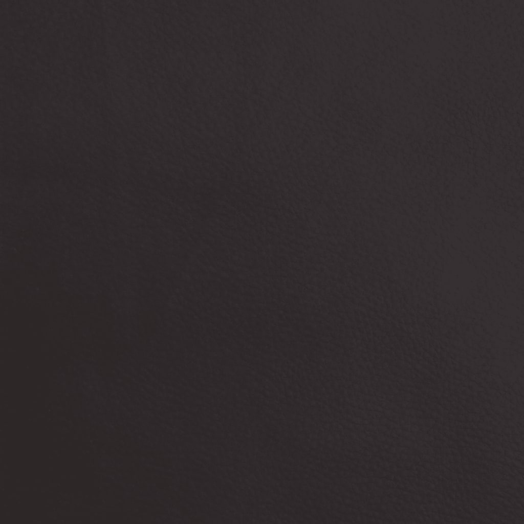 Fußhocker Hellgrau 60x60x39 cm Stoff und Kunstleder