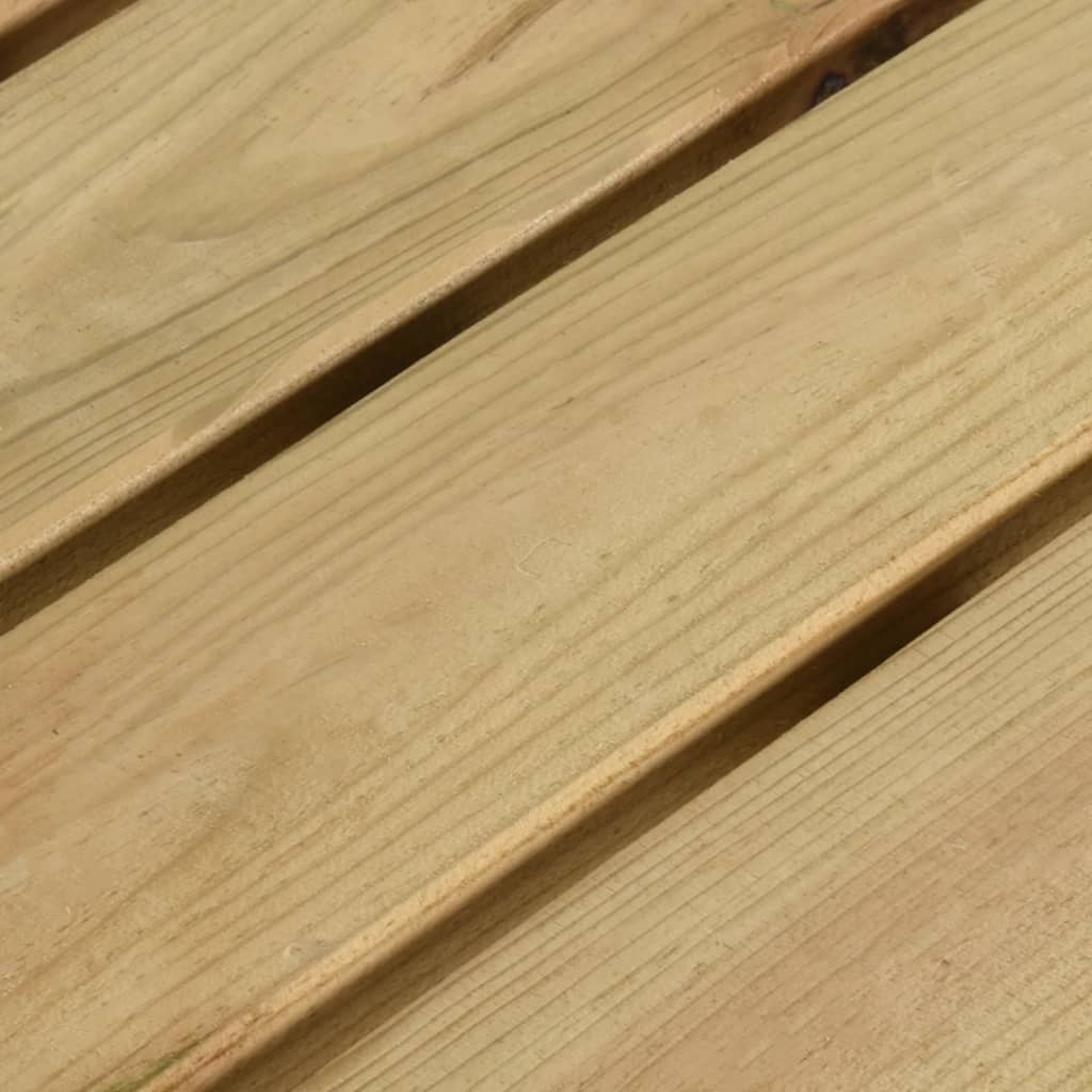 Gartentisch 200x79x75 cm Imprägniertes Kiefernholz