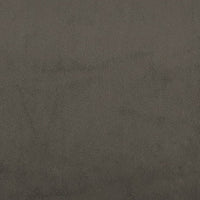 Thumbnail for Chaiselongue mit Nackenrolle Dunkelgrau Samt