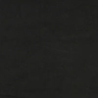 Thumbnail for Chaiselongue mit Nackenrolle Schwarz Samt