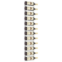 Thumbnail for Wand-Weinregal für 12 Flaschen Weiß Eisen