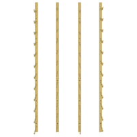 Thumbnail for Wand-Weinregal für 24 Flaschen 2 Stk. Golden Eisen
