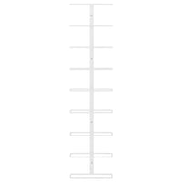 Thumbnail for Wand-Weinregal für 9 Flaschen Weiß Eisen