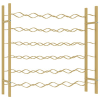 Thumbnail for Weinregal für 36 Flaschen Golden Metall