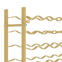 Thumbnail for Weinregal für 36 Flaschen Golden Metall