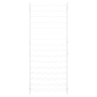 Thumbnail for Weinregal für 96 Flaschen Weiß Metall