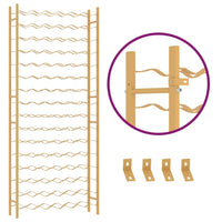 Thumbnail for Weinregal für 96 Flaschen Golden Metall