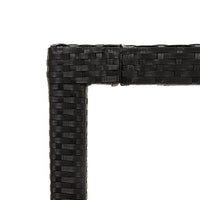 Thumbnail for 7-tlg. Garten-Essgruppe mit Auflagen Poly Rattan Schwarz