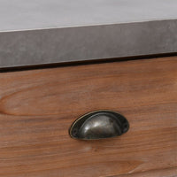 Thumbnail for Konsolentisch 110x35x80 cm Massivholz Tanne