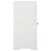 Thumbnail for Kunststoffschrank 40x43x85,5 cm Holzdesign Weiß