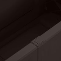 Thumbnail for Kissenbox Braun 86x40x42 cm 85 L