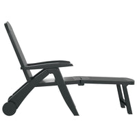 Thumbnail for Sonnenliege Klappbar Polypropylen Grün