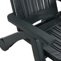 Thumbnail for Sonnenliege Klappbar Polypropylen Grün