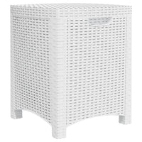 Thumbnail for Garten-Aufbewahrungsbox 39x39x46 cm PP Rattan Weiß
