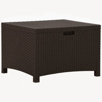 Thumbnail for Garten-Aufbewahrungsbox 60x54x41 cm PP Rattan Braun
