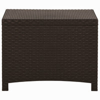 Thumbnail for Garten-Aufbewahrungsbox 60x54x41 cm PP Rattan Braun
