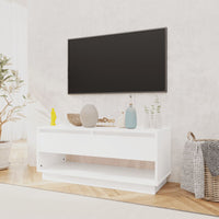 Thumbnail for TV-Schrank Weiß 102x41x44 cm Holzwerkstoff