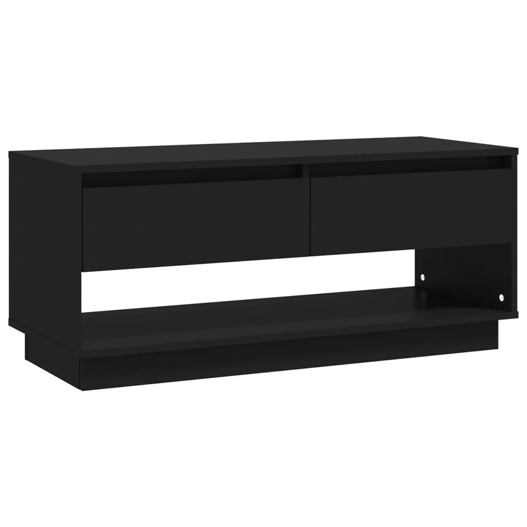 TV-Schrank Schwarz 102x41x44 cm Spanplatte