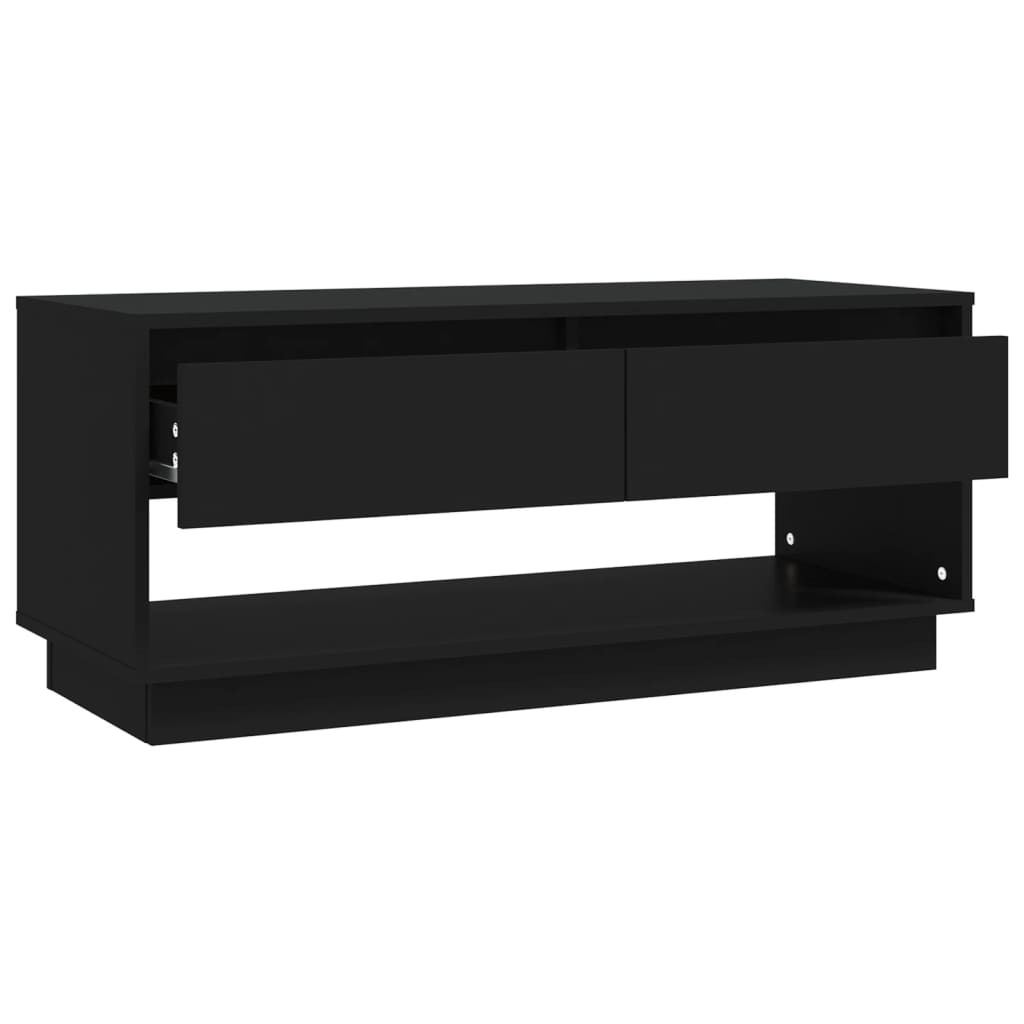 TV-Schrank Schwarz 102x41x44 cm Spanplatte