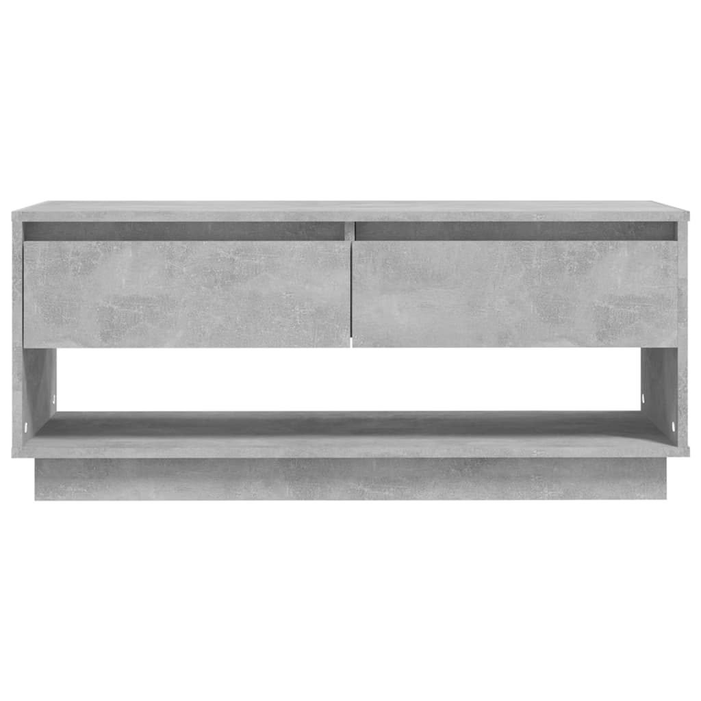 TV-Schrank Betongrau 102x41x44 cm Spanplatte