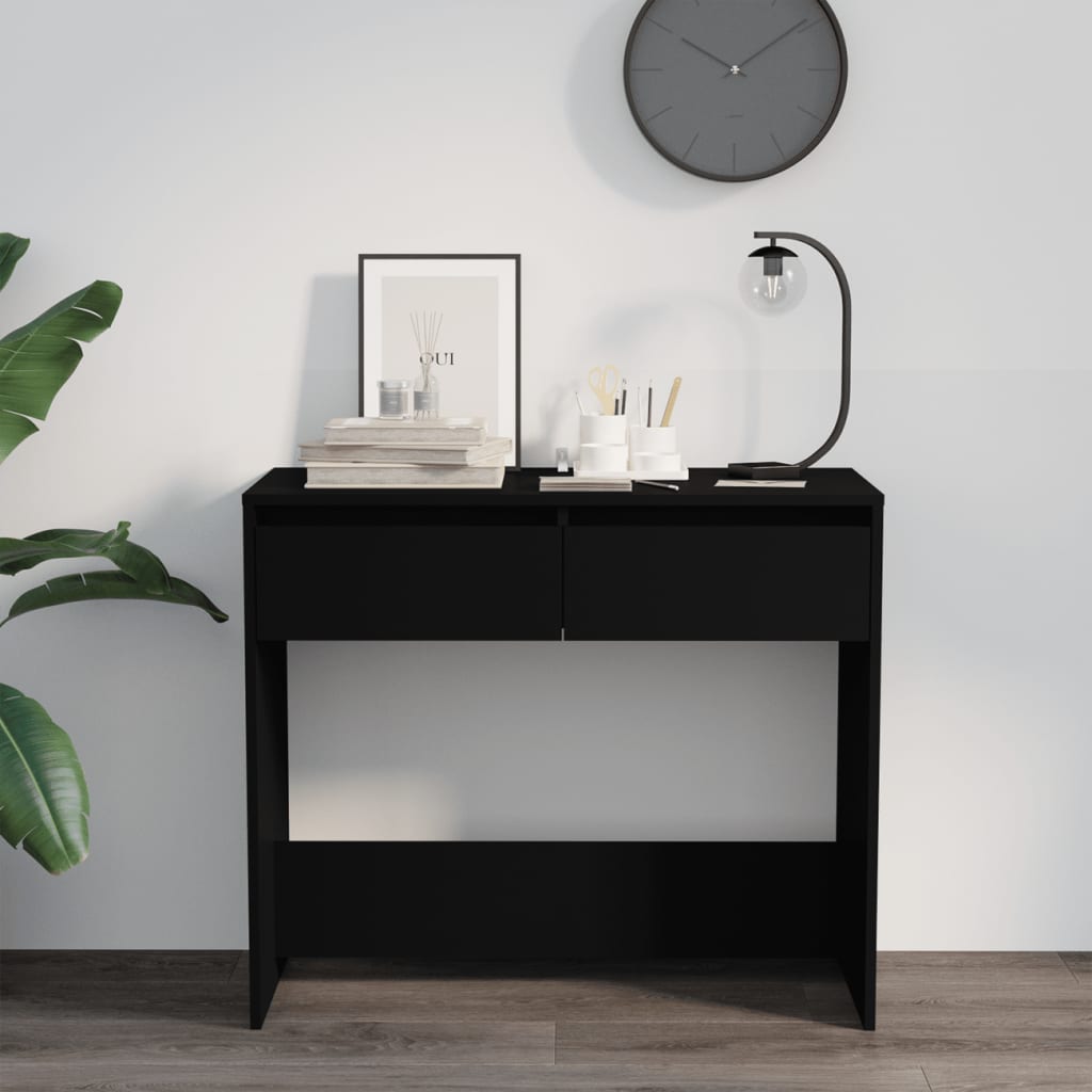 Konsolentisch Schwarz 89x41x76,5 cm Stahl