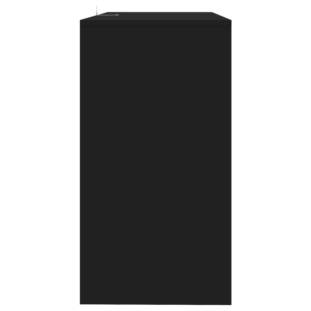 Konsolentisch Schwarz 89x41x76,5 cm Stahl