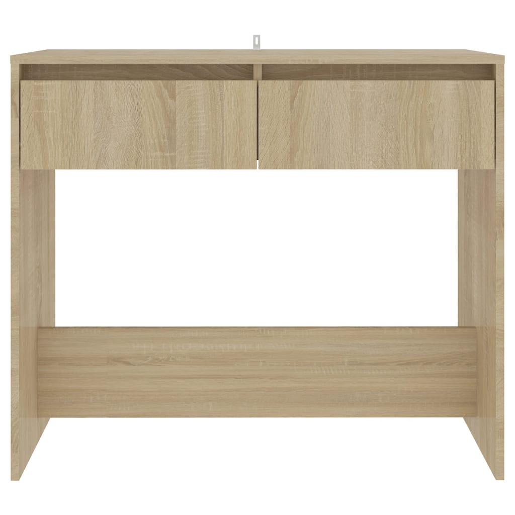 Konsolentisch Sonoma-Eiche 89x41x76,5 cm Stahl