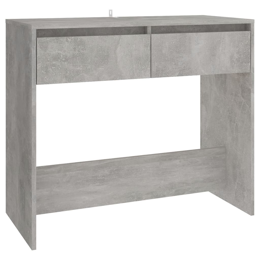Konsolentisch Betongrau 89x41x76,5 cm Stahl