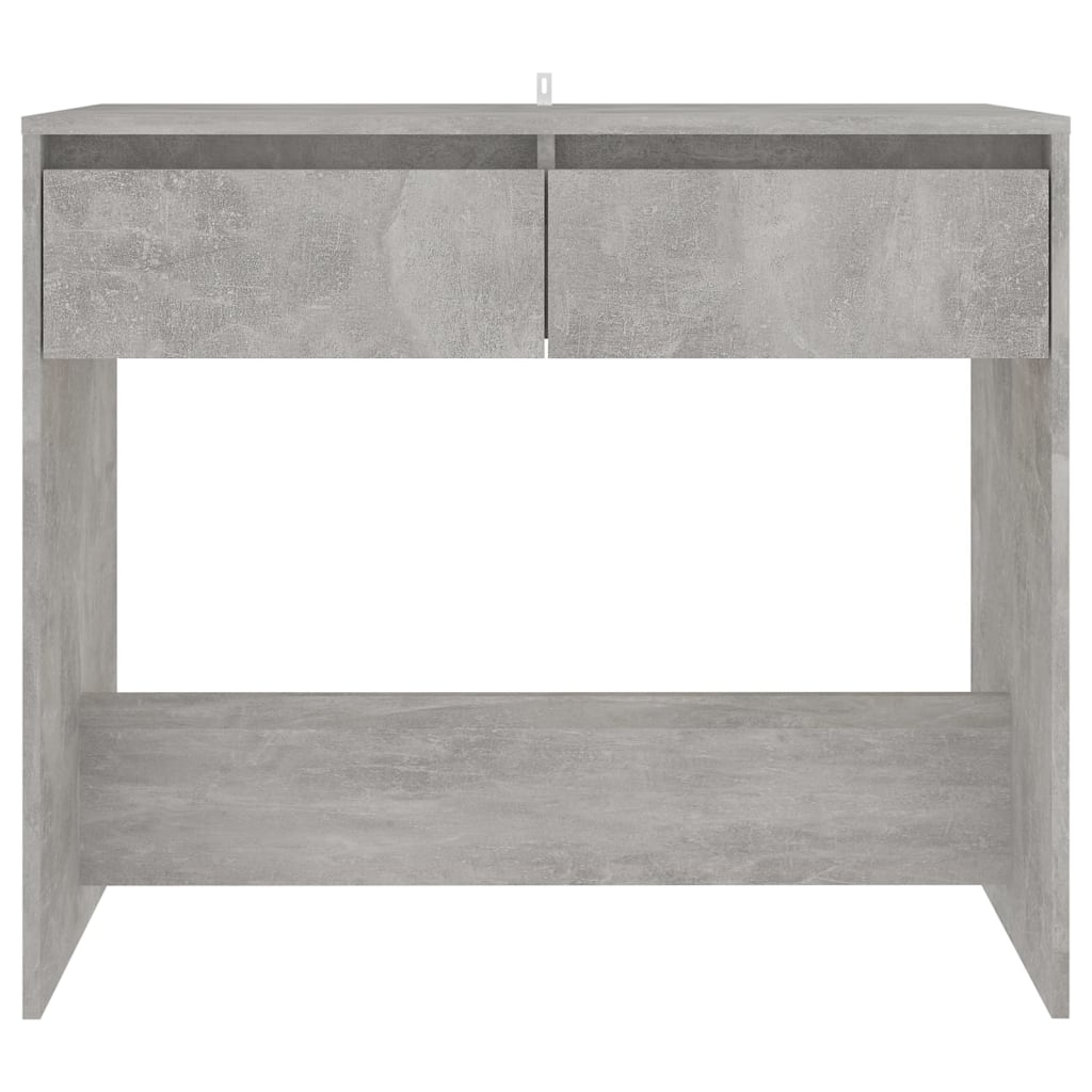 Konsolentisch Betongrau 89x41x76,5 cm Stahl