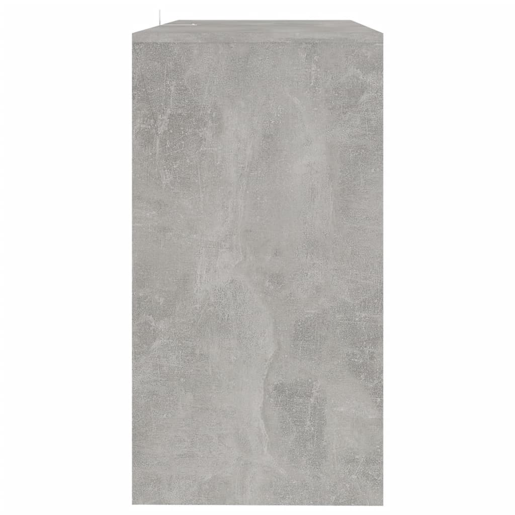 Konsolentisch Betongrau 89x41x76,5 cm Stahl