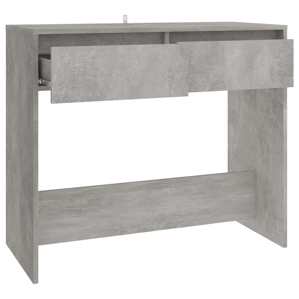 Konsolentisch Betongrau 89x41x76,5 cm Stahl