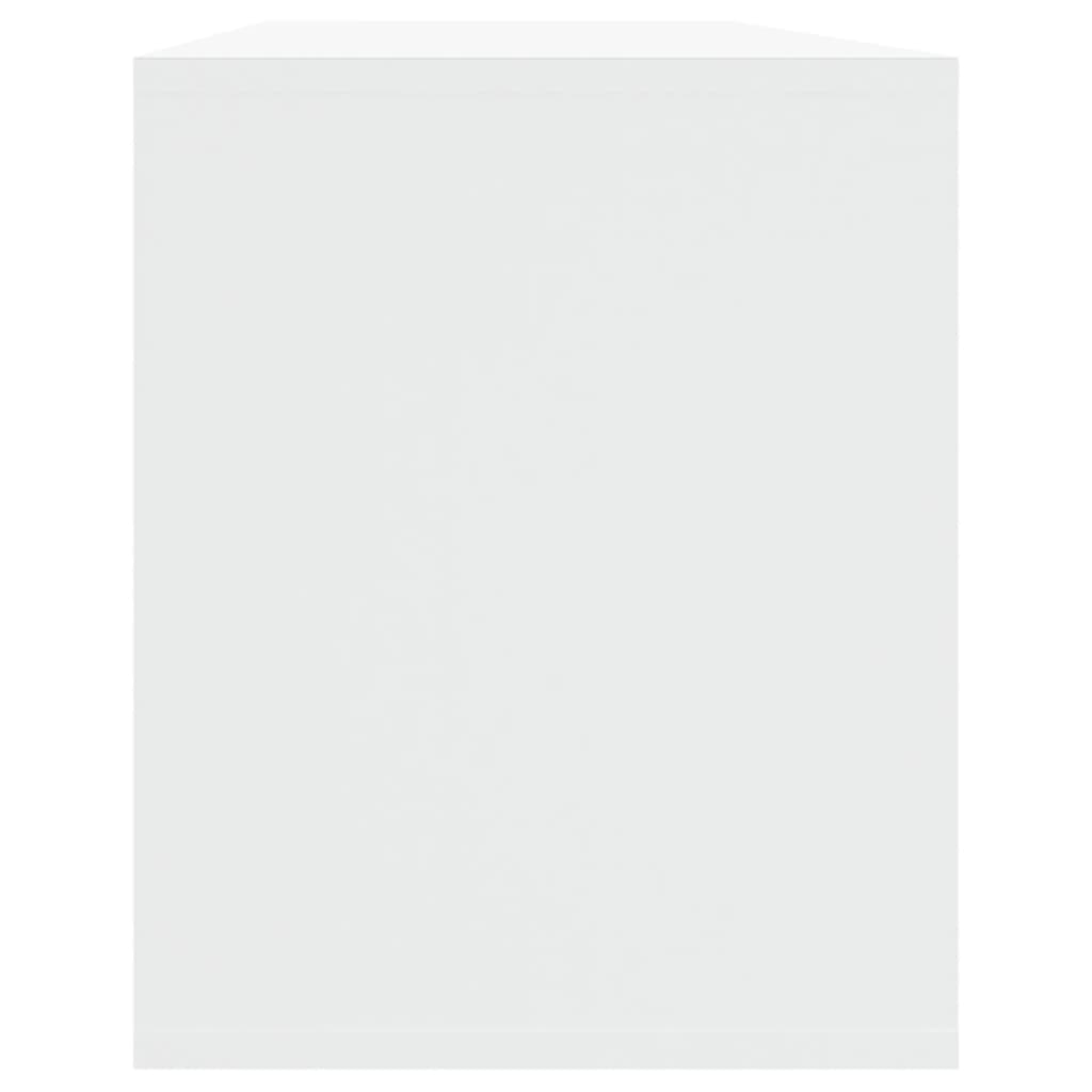 TV-Schrank Weiß 130x35x50 cm Holzwerkstoff